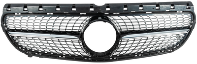 Передняя решетка радиатора Diamond Black для Mercedes B-class W246 2011-2018 гг