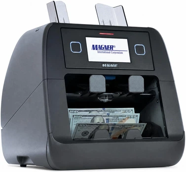 Сортировщик купюр MAGNER 2000F . ASYS Full Fitness — NEW 2026 & Dual CIS со скоростью до 1300 банкнот в минуту и карманом отбраковки