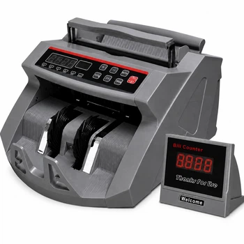 Лічильник грошей Cashtech 170 UV/MG для банкнот різних валют з перевіркою справжності, автоматичним запуском, режимом пачки та дисплеєм клієнта