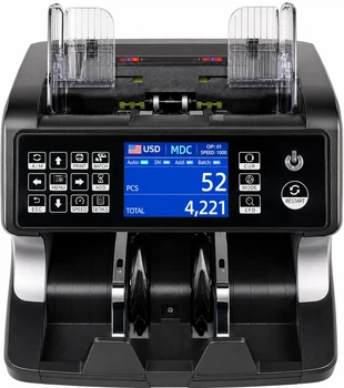 Счетчик Банкнот Hitech BC 100PLUS. Сортировщик Валют с Режимом «МИКС» и 2 CIS и детекцией денег