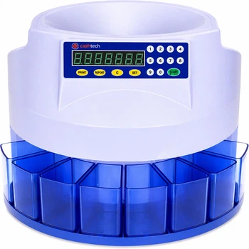 Сортировщик Монет Cashtech 360. Счетчик Суммы с Сортировкой и фасовкой по Номиналам