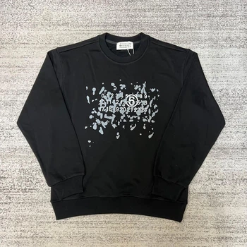Мужской свитшот Maison Margiela Размер XS Черный (SVMRG061)