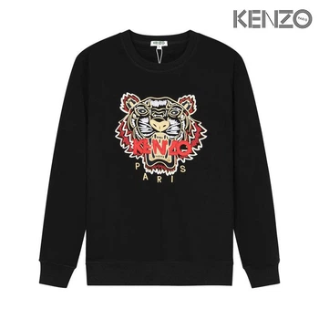 Мужской свитшот KENZO Размер S Черный (SVKZ010)