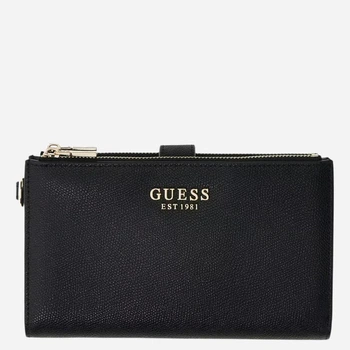 Кошелек женский из искусственной кожи для карточек Guess SWBG7898157-BLA Черный (800070360404)