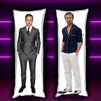 Дакимакура 150х50 см Райан Гослинг Барбі Ryan Gosling Подушка з наволочкою двостороння