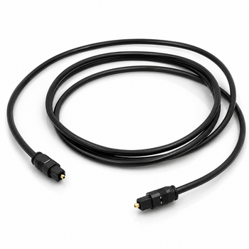 Оптичний аудіо кабель 10 м PowerPlant Optical Toslink 77875