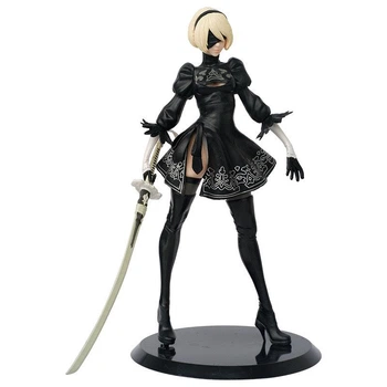 Аніме-фігурка 2B, Nier: Automata / Yorha No.2 Type B, колекційна статуетка з мечем 28 см