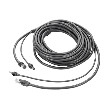 Кабель живлення та передачі даних 2 в 1 DC+Ethernet для Starlink Mini з перехідником Type-C 10м (73-01019)