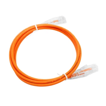 Патч-корд сетевой UTP / RJ45 / CAT6 / 15m / Orange / CU / 10Gbps Dtech DT-CAT6eO/015 (74-00115)