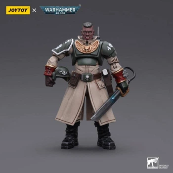 Фігурка Warhammer 40k Astra Militarum Cadian Command Squad Commander with Power Sword 1/18