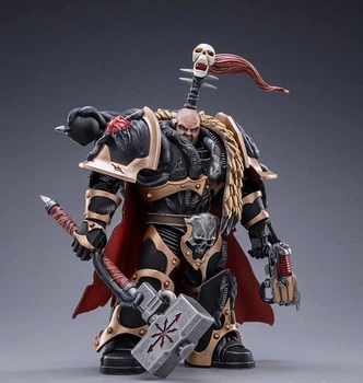 Фігурка warhammer40k JoyToy Chaos Space Marines Black Legion Chaos Lord Khalos the Ravager 1/18