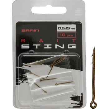 Стопоры для бойлов Brain Bait Sting 0.6x15mm (10 шт/уп) SGXA-ST02H-6