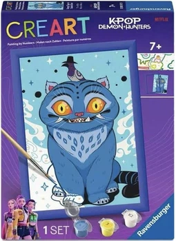 Zestaw artystyczny Malowanie po numerach Ravensburger CreArt K-Pop Demon Hunters: Derpy and Sussie (12002472) (4005555024729)