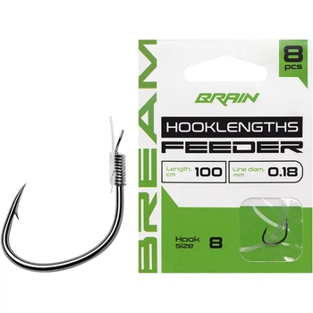 Готовый поводок Brain Bream 0.18mm