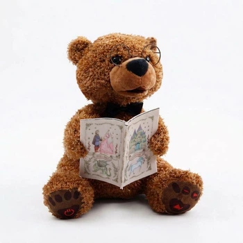 Інтерактивна м'яка іграшка "Ведмедик Казкар" W Toys (українською мовою, 15 казок, скоромовки,звуки "W Toys" 31515-1