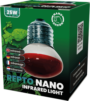 Інфрачервона нано лампа для рептилій REPTO NANO INFRARED LIGHT 25 WATT (R3100081)