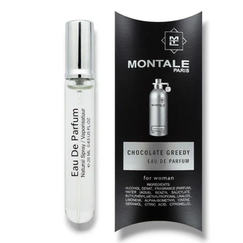 Женская парфюмированная вода No Brand (версия MONTALE Chocolate Greedy, 20 ml