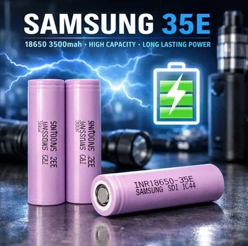 Аккумулятор Samsung INR18650-35E 3400mAh – 8A