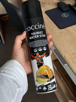 Спрей для взуття Coccine NANO STRONG PROTECTION водовідштовхувальний захист від промокання для всіх видів шкіри та текстилю 400 мл (401)