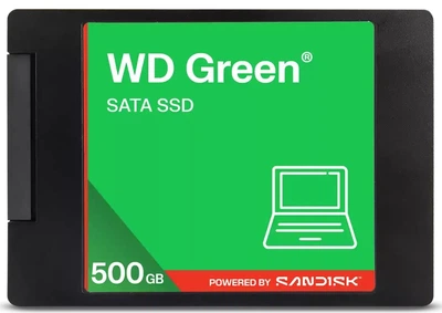 SSD диск SanDisk WD Green 500GB 2.5" SATAIII (WDS500G5G0A)