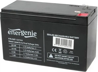 Аккумуляторная батарея EnerGenie 12V 7Ah (BAT-12V7AH)