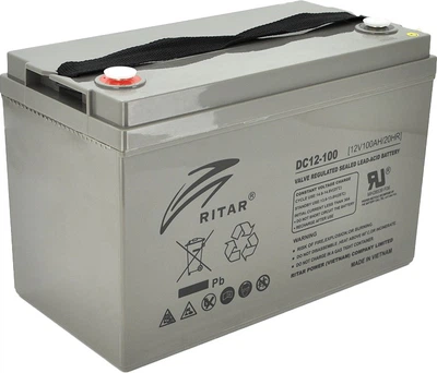 Аккумуляторная батарея AGM RITAR 12V 100Ah (DC12-100)