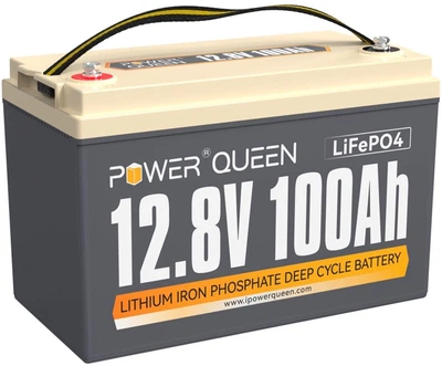 Акумуляторна батарея Power Queen LiFePO4 12V 100Ah (YT38294)