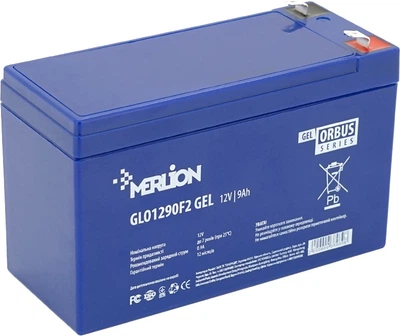 Акумуляторна батарея MERLION ORBUS GLO1290F2 GEL 12V 9Ah (YT38030)