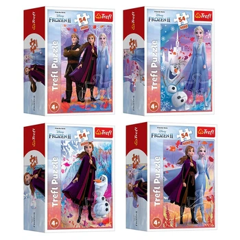Пазли Frozen У світі Анни та Ельзи Mini Trefl 19637 Різнокольоровий shop (5900511541731)