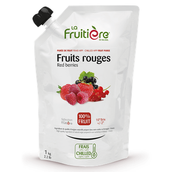 Пюре з червоних ягід 100% La Fruitière, 1 кг
