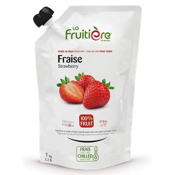 Пюре з полуниці 100% La Fruitière, 1 кг