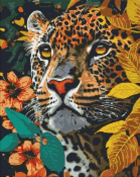 Алмазная мозаика Опасный хищник ©art_selena_ua 40x50 AMO7754 Идейка