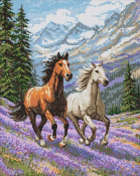 Алмазная мозаика Друзья зеленых лугов ©art_selena_ua 40x50 AMO20396 Идейка