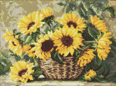 Алмазная мозаика Лепестковая акварель ©art_selena_ua 30x40 AMO20317 Идейка
