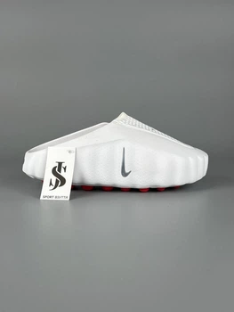 Чоловічі тапки з вишивкою Nike mind 001 White 44 (28 см)