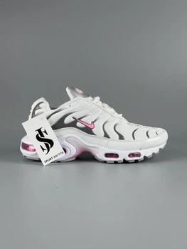 Женские кроссовки Nike Air Max Plus TN White Pink 40 (25.5см)
