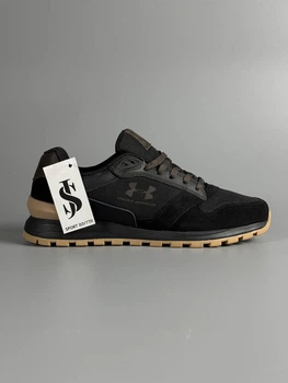 Мужские кроссовки Under Urmor Exclusive Black Beige 44 (28 см)