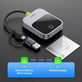 Адаптер Baseus SafeJourney BS-CG027 Wireless Сarplay
