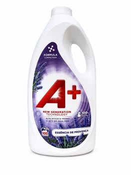 Гель для стирки A+ Essencia da provenca с ароматом лаванды, 4.5 л (100 стирок)
