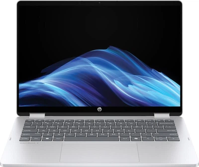 HP OmniBook 5 Flip x360 14-fp0033ua 14"2K IPS Ts,300n/Core3-100U/8Gb/SSD512G/IntGr/DOS/Сріблястий (C9RR8EA)