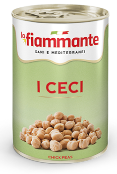 Нут консервований La Fiammante 400г (8001737114055)
