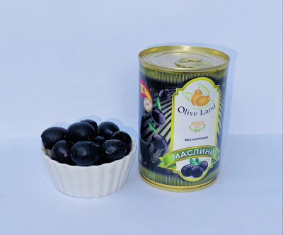 Маслини без кісточки 425 мл Olive Land(8437006917018)