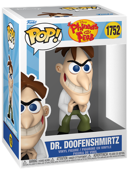 Фигурка Funko Pop! Animation: Disney / Phineas and Ferb (Финес и Ферб) — #1752 Доктор Фунесшмерц (Dr. Doofenshmirtz)