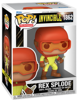 Фігурка Funko Pop! Animation: Invincible (Невразливий) — #1862 Рекс Сплоуд (Rex Splode)