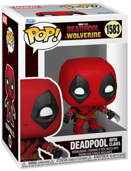 Фигурка Funko Pop! Marvel: Deadpool & Wolverine — #1583 Дэдпул с когтями (Deadpool with Claws)