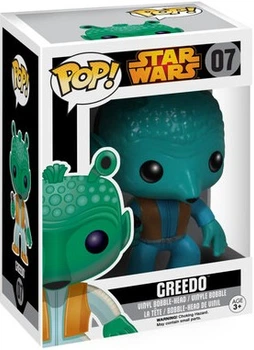 Фигурка Funko Pop! Star Wars: Star Wars (Звёздные войны) — #07 Гридо (Новая упаковка) (Greedo New Packaging)