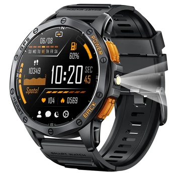 Умные часы Smart GPS Max Black AMOLED 1,43" сталь 51х15 мм