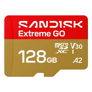 Карта памяти SanDisk 128GB microSDXC class 10 UHS-I Extreme GO (SDSQXGN-128G-GN6MN)