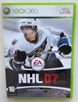 Диск для Xbox 360 - NHL 07, английская версия, Б/У