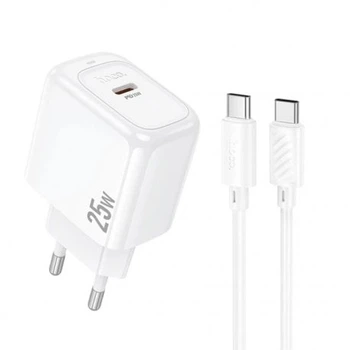Сітчастий зарядний пристрій Hoco CS53A White (6942007631501)